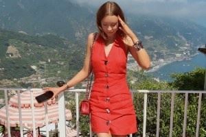 秀恩爱！申京和女友在意大利阿马尔菲海岸度假😍❤️